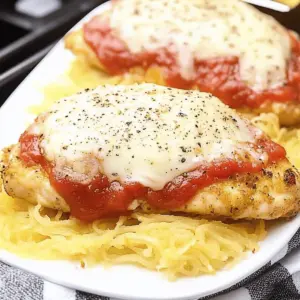 Chicken Parmesan Spaghetti Squash