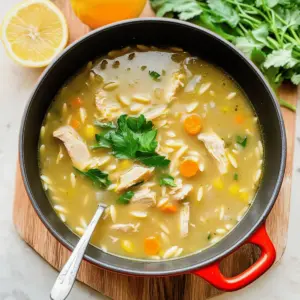 Chicken and Orzo Soup
