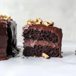 Chocolate Walnut Cake