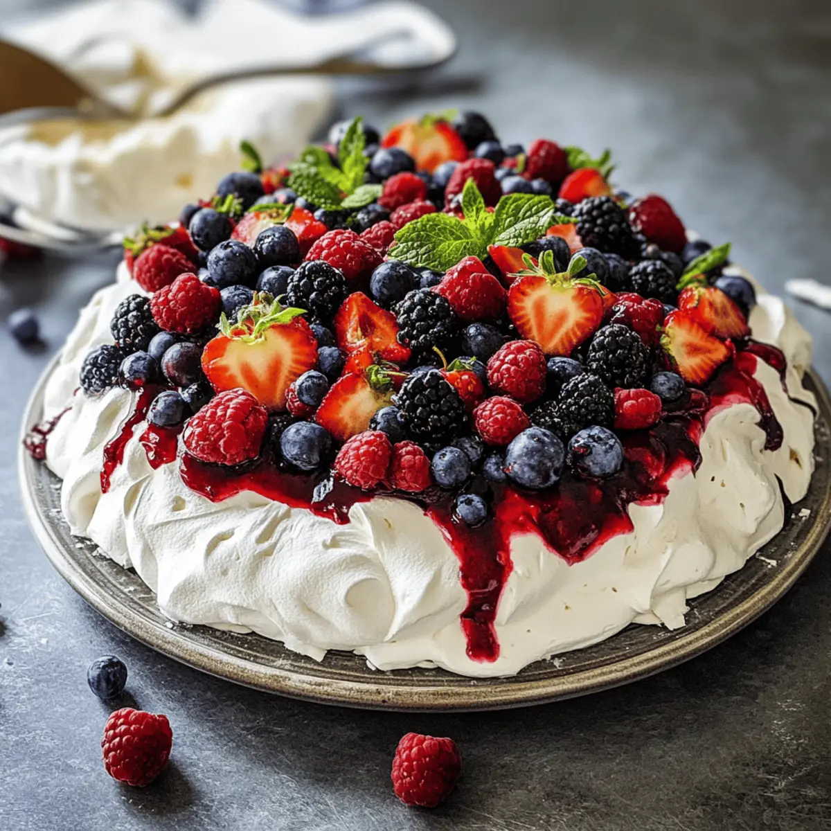Classic Pavlova Cake