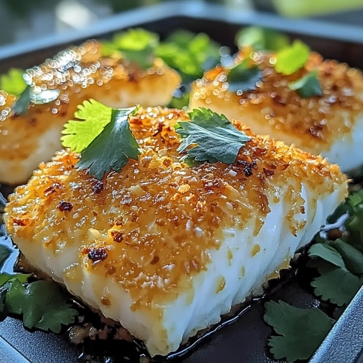 Coconut Crusted Fish Fillets