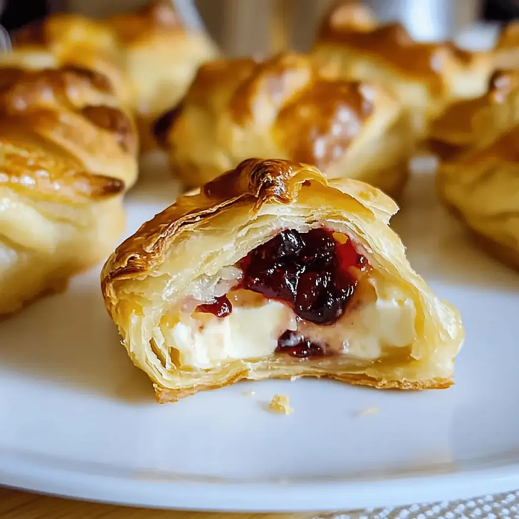 Cranberry Pastry Puffs
