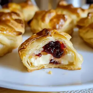 Cranberry Pastry Puffs