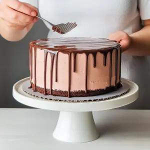 Drippy Chocolate Cake