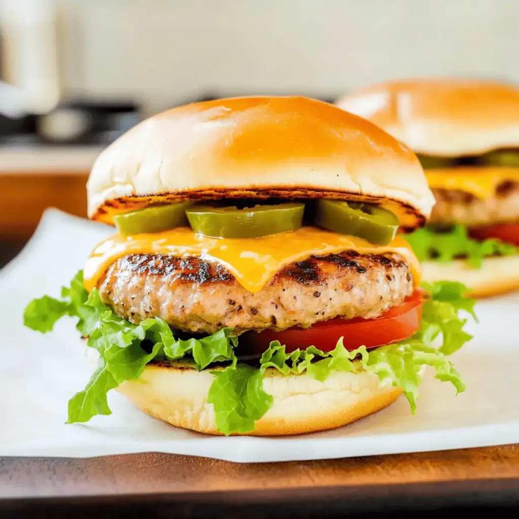 Grilled Turkey Burgers