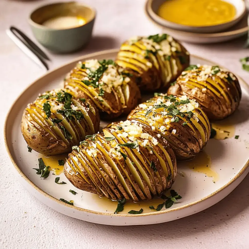 Hasselback Potatoes