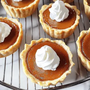 Mini Pumpkin Pies