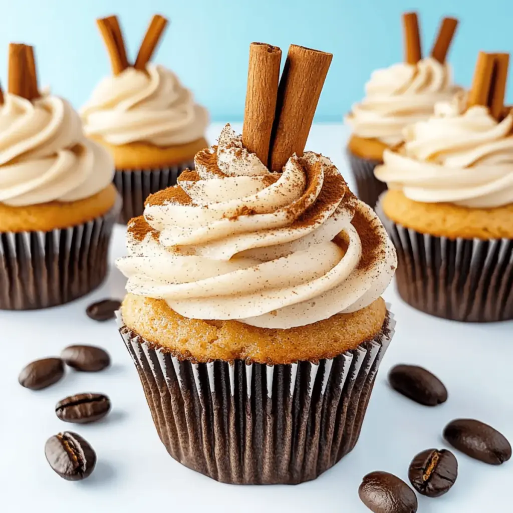 Pumpkin Latte Cupcakes