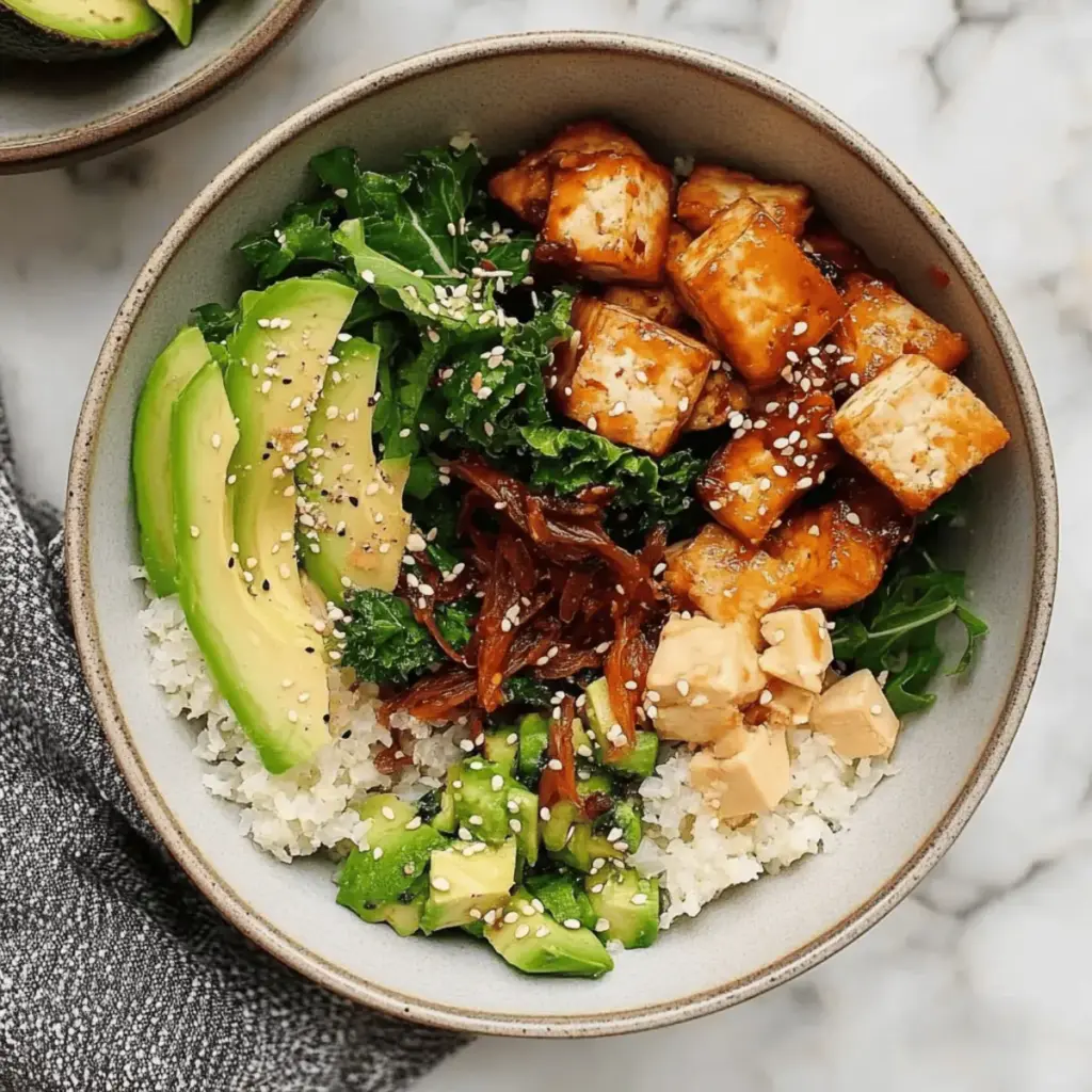 Rice Kimchi Bowls