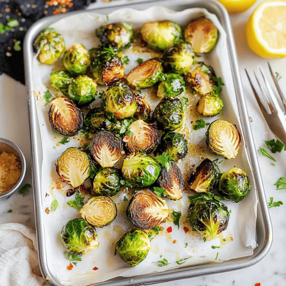 Roasted Brussels Sprouts