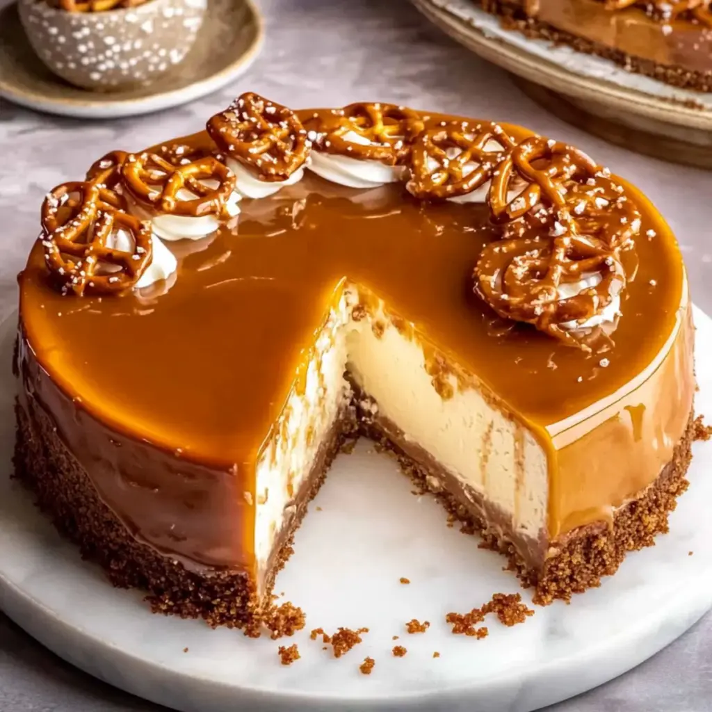 Salted Caramel Cheesecake
