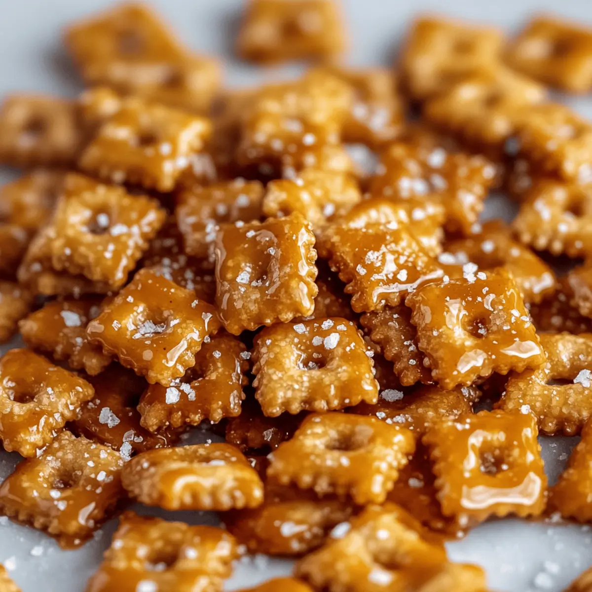 Salted Caramel Cracker Bites