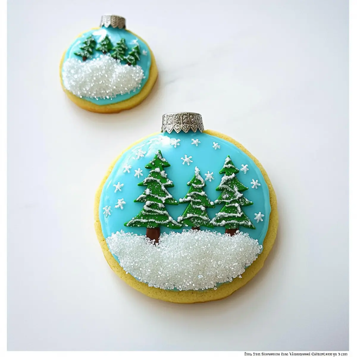 Snow Globe Cookies