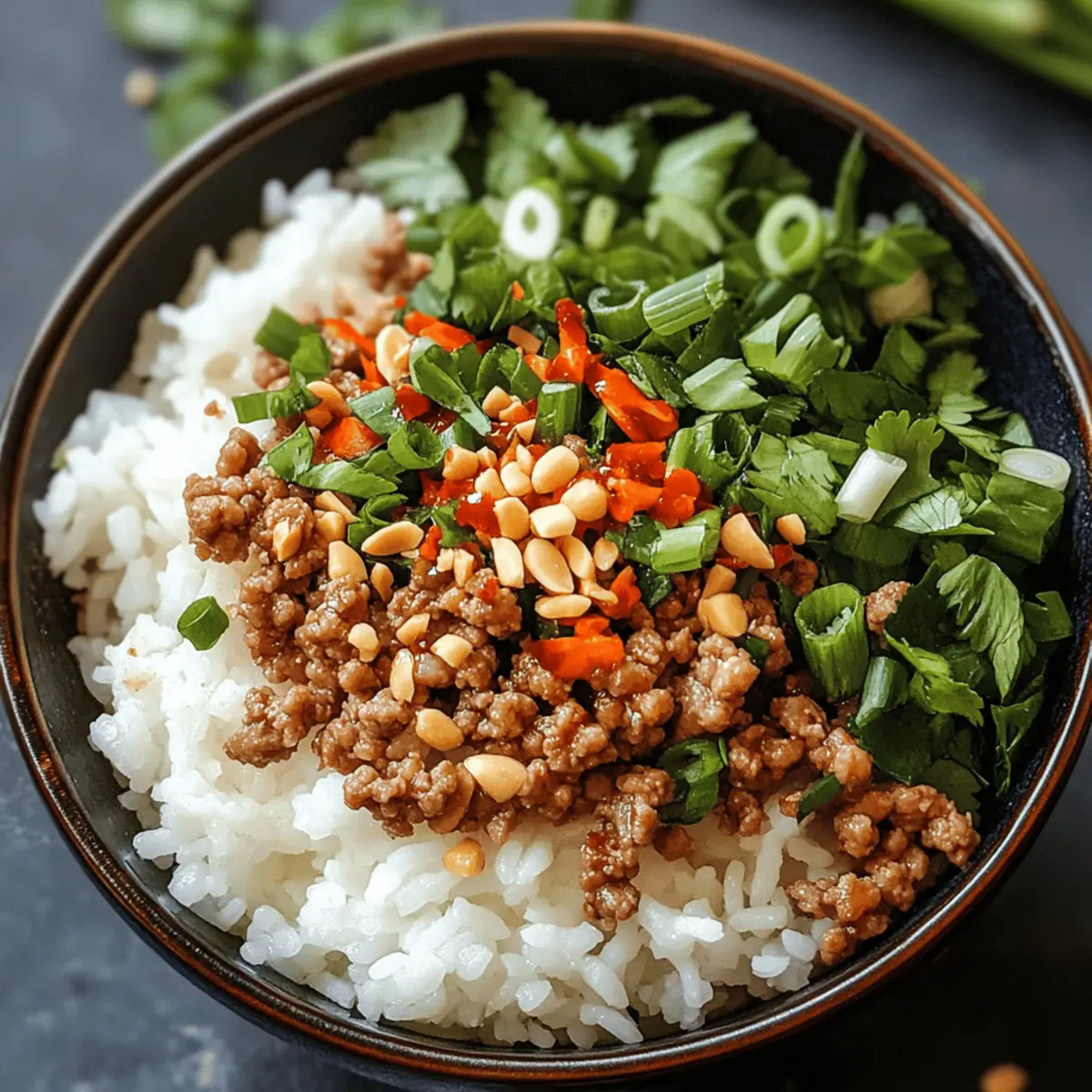 Turkey Rice Bowls