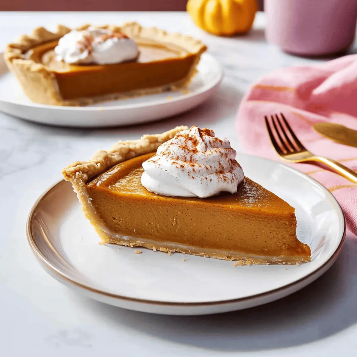 Vegan Pumpkin Pie