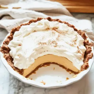 Gingerbread Cream Pie