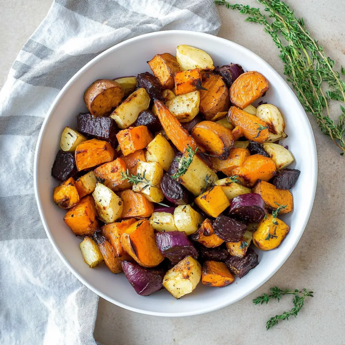Roasted Root Vegetables Recipe