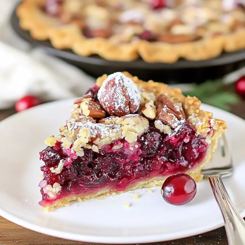 Nantucket Holiday Cranberry Pie