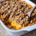 Butternut Squash Casserole with Streusel Topping