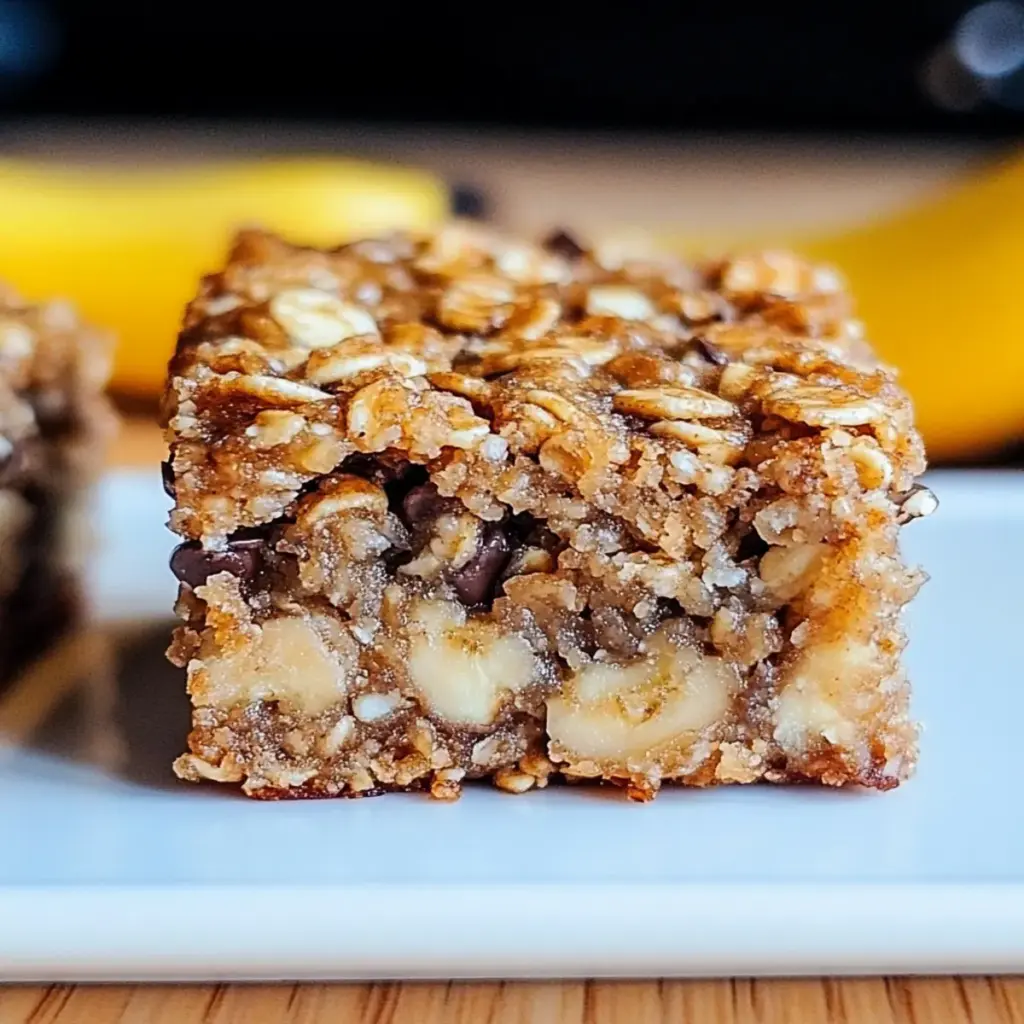Banana Oatmeal Bars