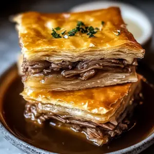 French Dip Squares