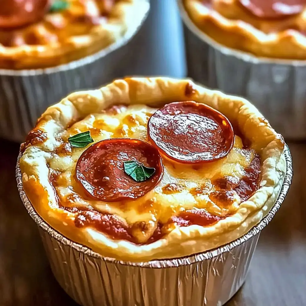 Mini Pizza Pot Pies