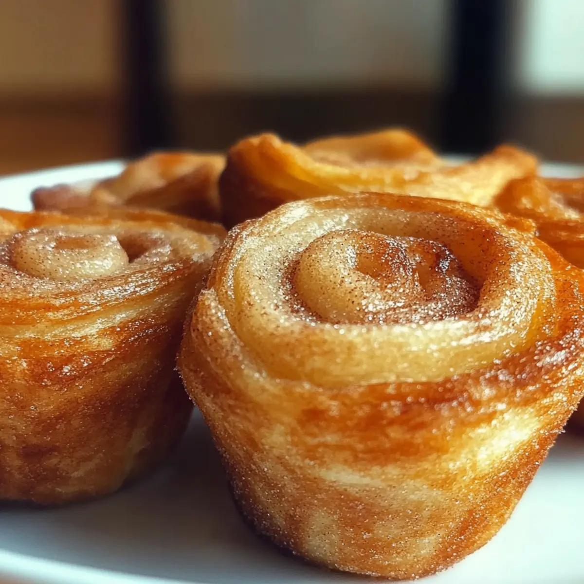 Cinnamon Sugar Cruffins