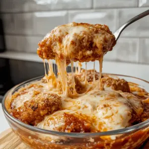 Cottage Cheese Chicken Parm Bowl