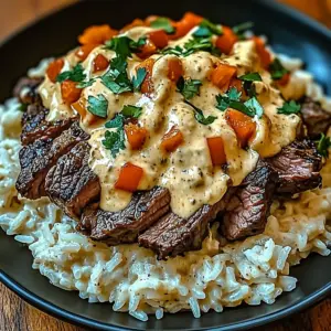 Mouthwatering Steak & Queso Rice