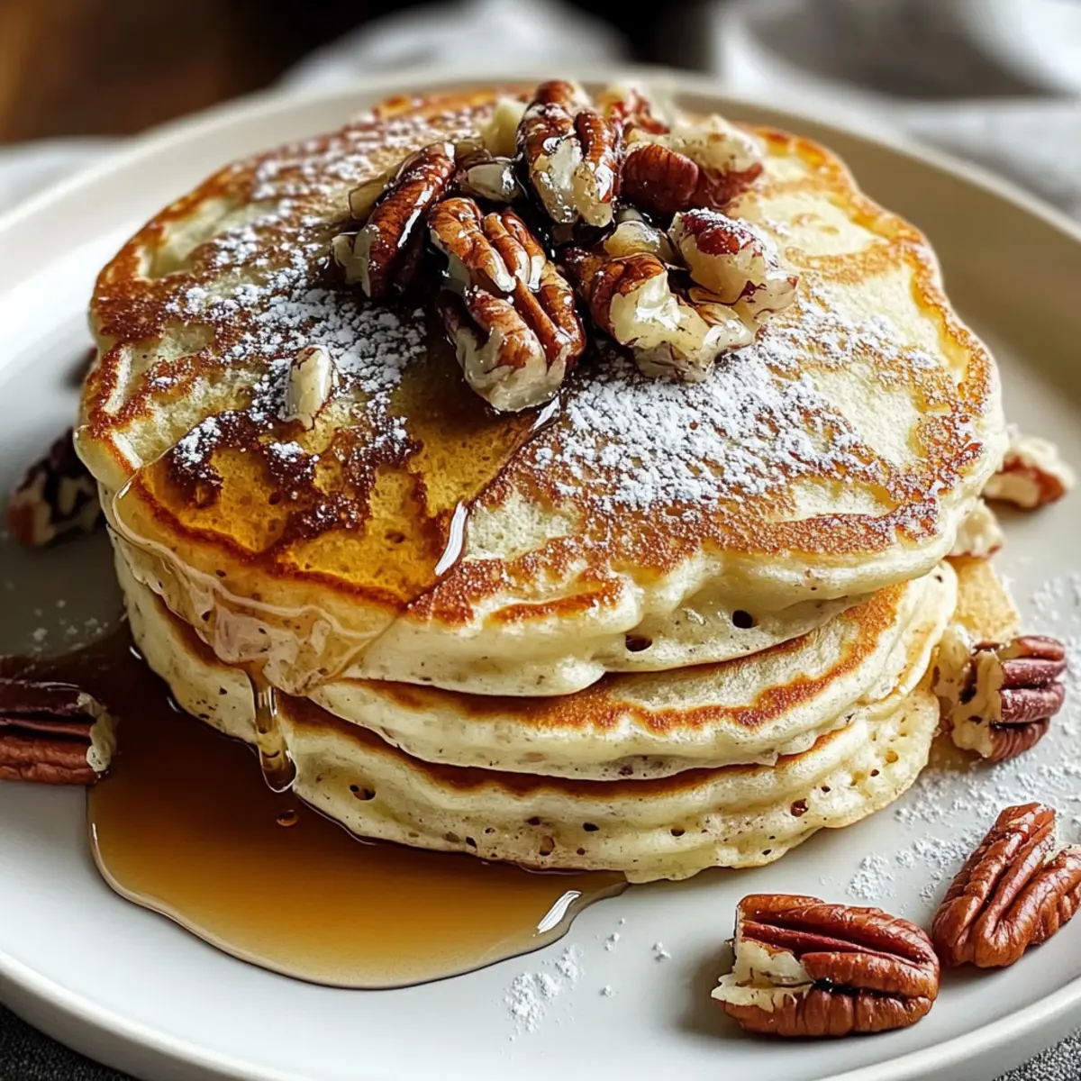 Butter Pecan Pancakes