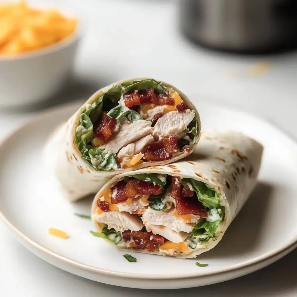 Crispy Chicken Bacon Wrap
