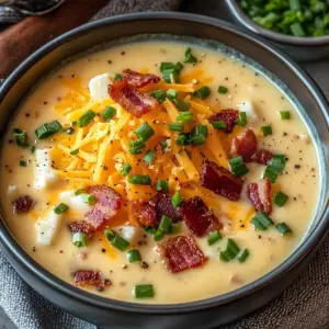 Comforting Loaded Baked Potato Soup