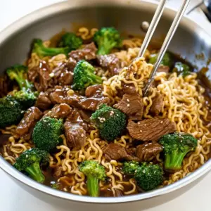 Beef and Broccoli Ramen