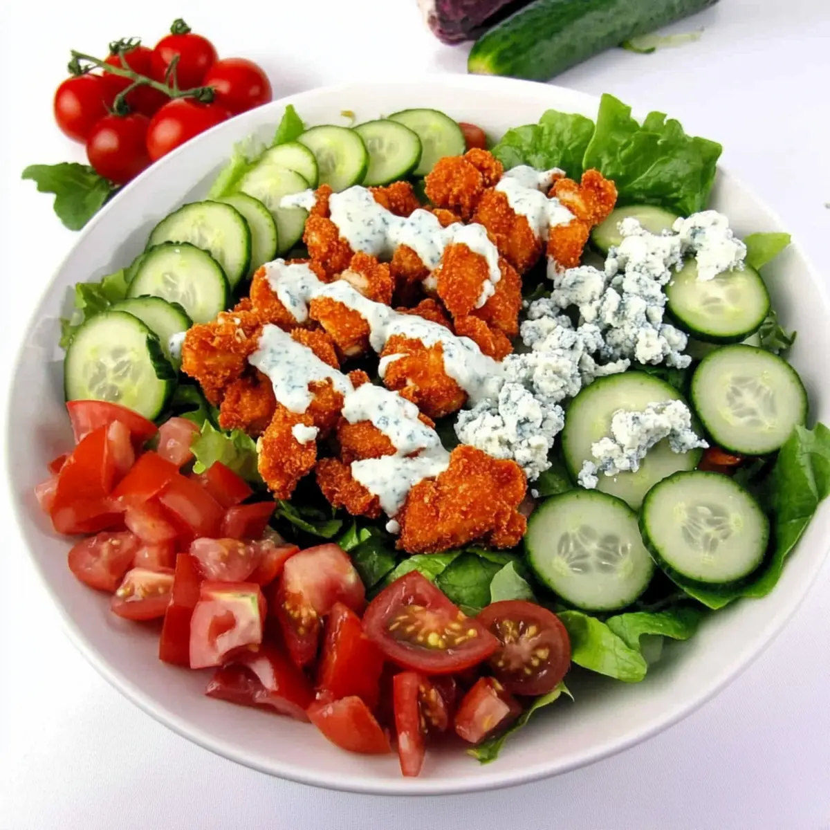 Keto Buffalo Chicken Salad