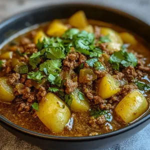 Green Chile Picadillo Beef