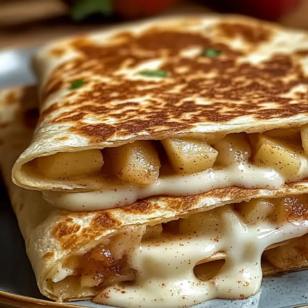 Apple Cinnamon Quesadillas