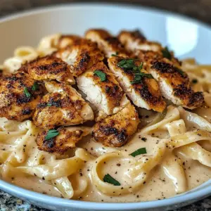 Blackened Cajun Chicken Alfredo