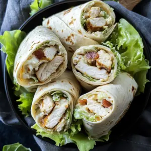 Chicken Ranch Wraps