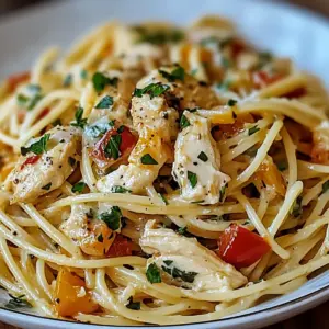 Monterey Chicken Spaghetti