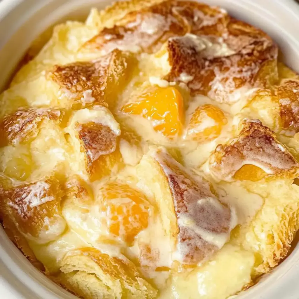 Orange Croissant Breakfast Bake
