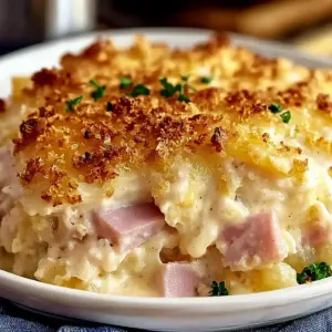 Chicken Cordon Bleu Casserole