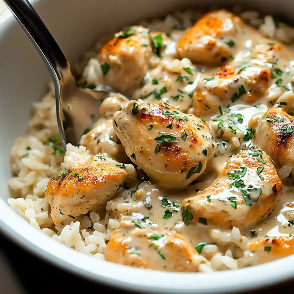 Creamy Herb Chicken & Basmati Rice