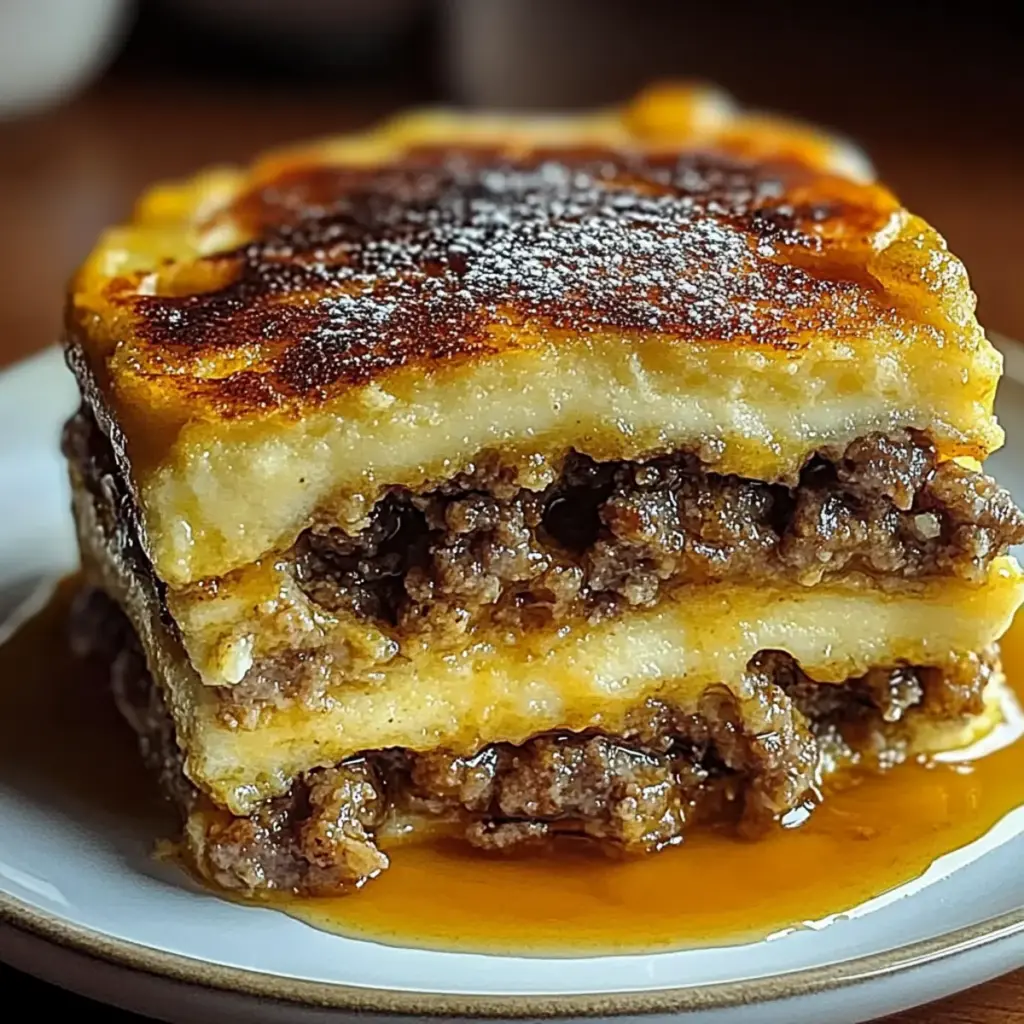 Pancake Sausage Breakfast Bake