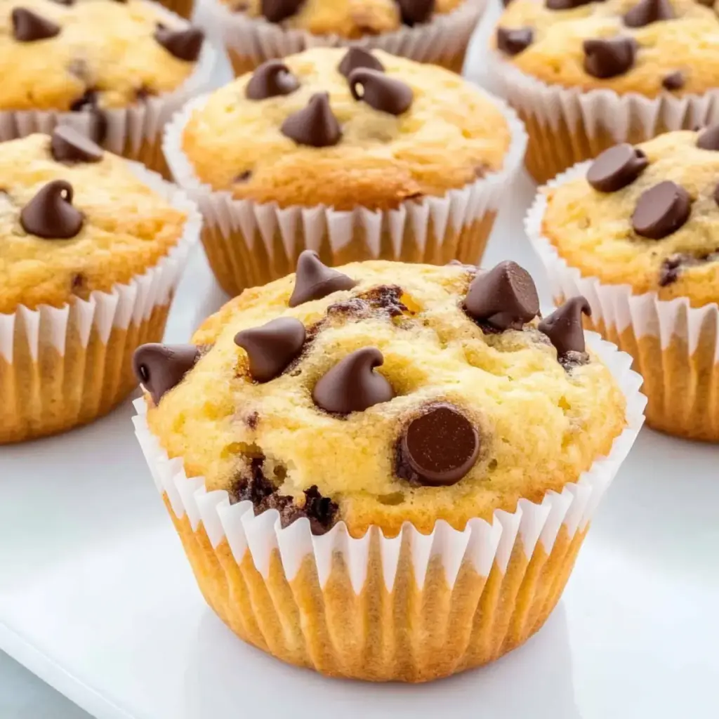 Banana Chocolate Chip Muffins