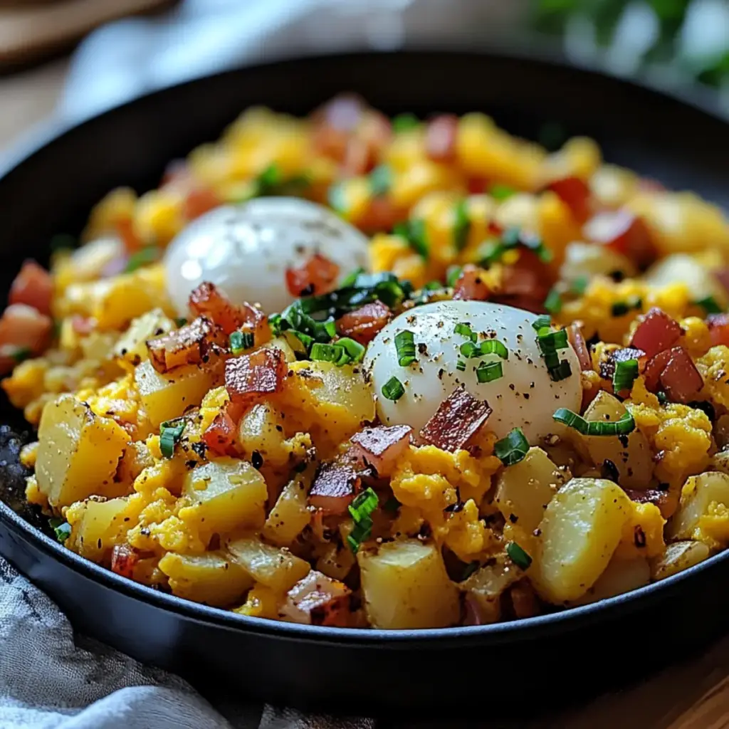 Potato Egg Scramble