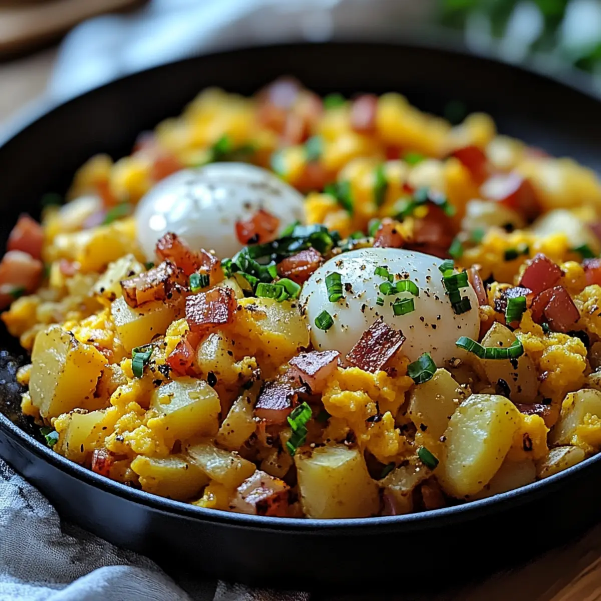 Potato Egg Scramble