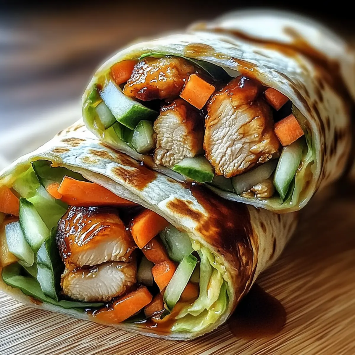 Teriyaki Chicken Wrap