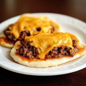 Cheeseburger Flatbreads Recipe