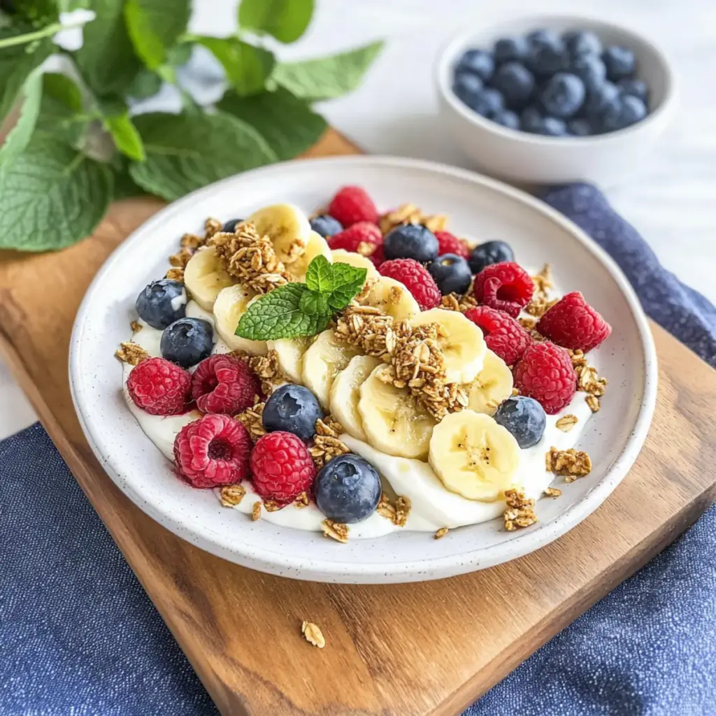 Breakfast Banana Split