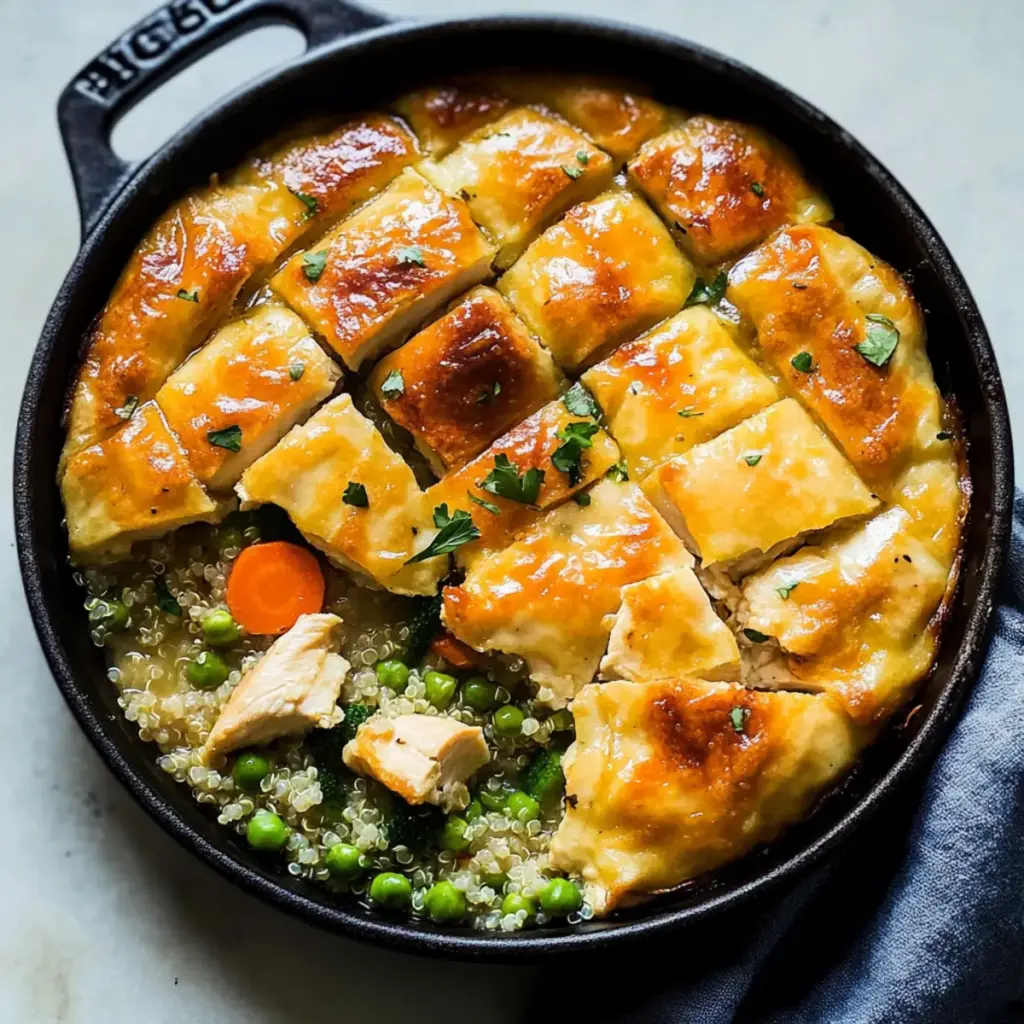 Skillet Chicken Pot Pie